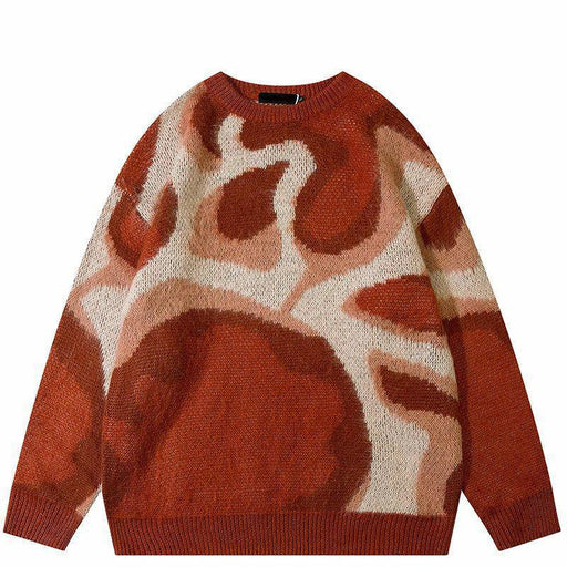 Abstract Retro Sweater