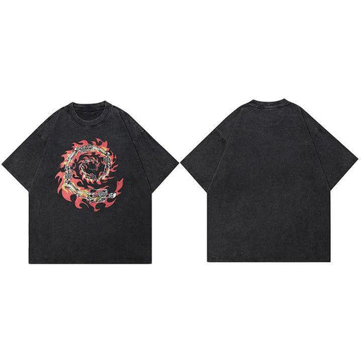 Burning Spiral Tee