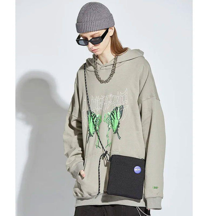 Green Butterfly Hoodie