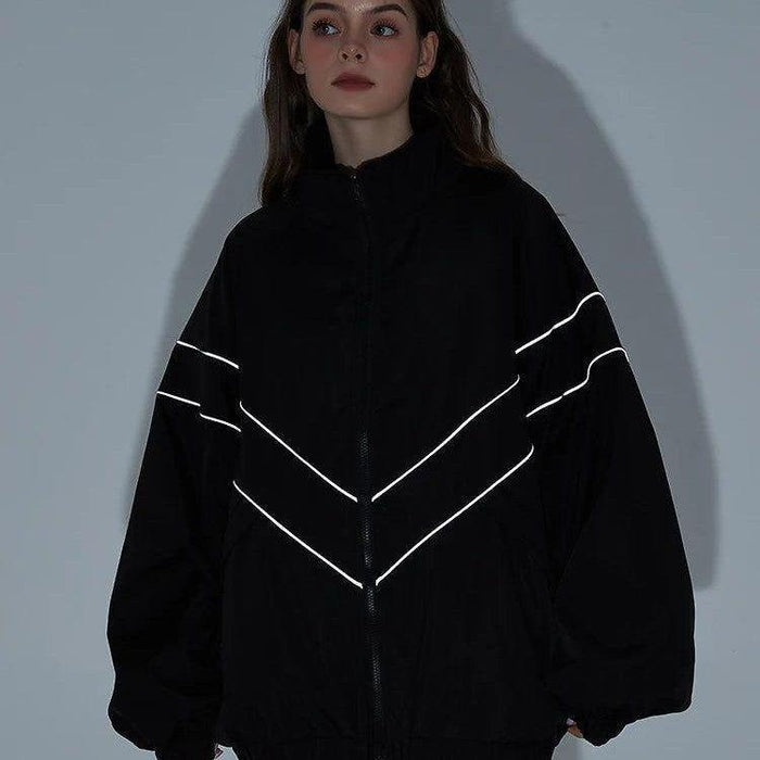 Reflective Stripe Jacket