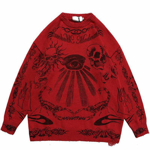Rose Scorpion Sweater